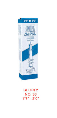 Marshall Stamping Extend-O-Post 2.5 in.   D X 36 in.   H Jack Post 10000 lb
