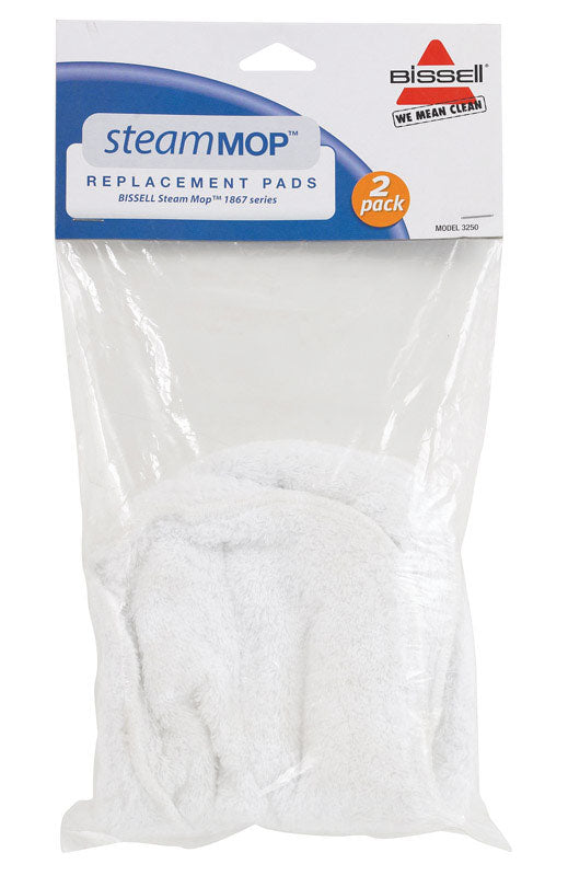 Bissell Steam Mop Replacement Pads Bagged