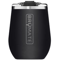 BruMate Uncork'd XL 14 oz Matte Black BPA Free Wine Tumbler