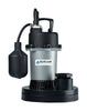 Burcam 1/3 HP 3000 gph Thermoplastic Tethered Float AC Submersible Sump Pump