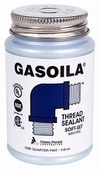 Soft Set Thread Sealant, With Brush, 1/4-Pt.
