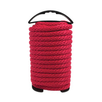 Lehigh Group RSBP1630 1/2" X 300' Red Polypropylene Solid Braid Derby Rope (Pack of 300)