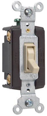 15A Ivory Standard 4-Way Toggle Switch