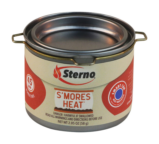 Sterno  S'MORES HEAT  Cooking Fuel  3.78 in. H x 2.50 in. W x 2.50 in. L 2 pk
