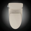 TOTO® UltraMax® II One-Piece Elongated 1.28 GPF Universal Height Toilet with CEFIONTECT and SS124 SoftClose Seat, WASHLET+ Ready, Bone - MS604124CEFG#03