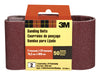 3M 24 in.   L X 3 in.   W Aluminum Oxide Sanding Belt 50 Grit Coarse 2 pk