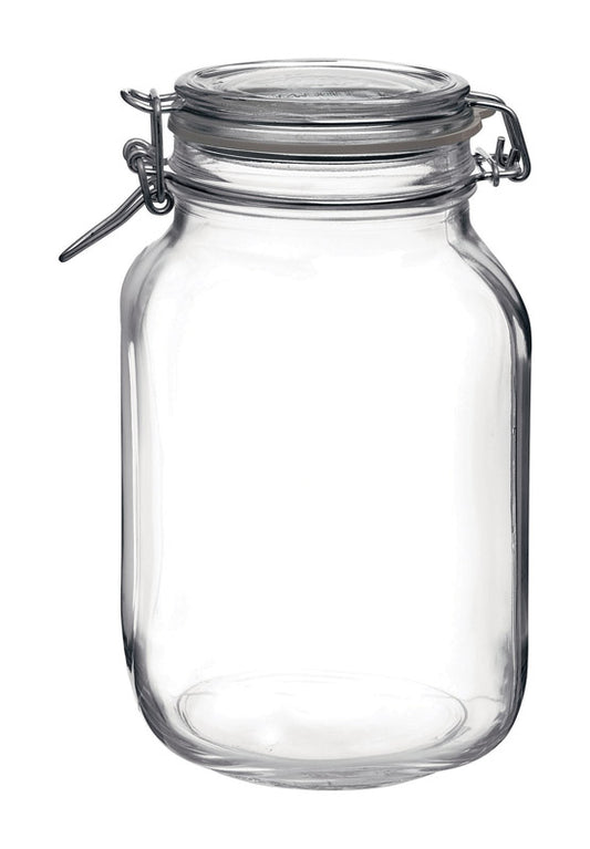 Bormioli Rocco  Fido  Regular Mouth  Storage Jar  67-3/4 oz. 1 pk (Pack of 6)
