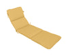 Casual Cushion  Tan  Polyester  Seating Cushion  3.5 in. H x 23 in. W x 74 in. L