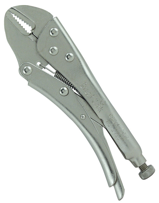 Great Neck S7SC 7" Straight Jaw Locking Pliers