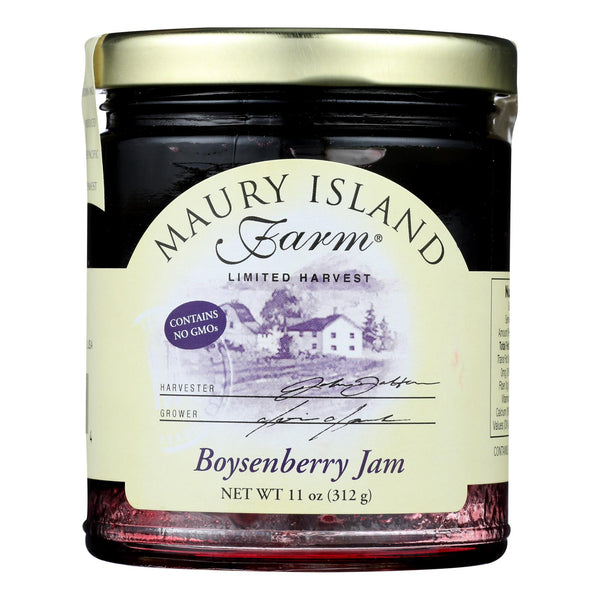 Maury Island Farm - Jam Boysenberry - Case of 12 - 11 OZ (Pack of 12)