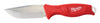 Milwaukee  9-1/2 in. Fixed Blade  Knife  Red  1 pk