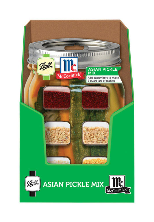 Ball McCormick Asian Pickle Mix w/Jar 1 (Pack of 12)