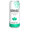 Steaz Lightly Sweetened Green Tea - Mint - Case of 12 - 16 Fl oz.