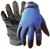 Boss Gloves 890M Medium Black & Blue Boss® Guard™ Leather Gloves
