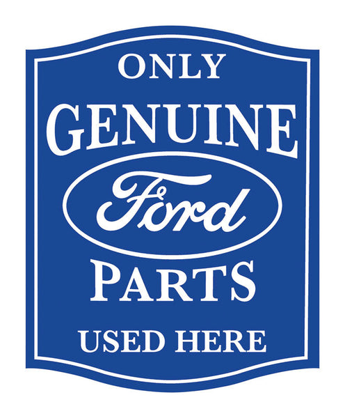 Open Road Brands Genuine Ford Parts Magnet Embossed Tin 1 pk (Pack of 4)
