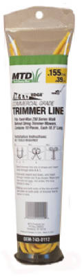 String Trimmer Mower Line, .155 x 18.5-In. 10-Pk.