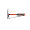 Crescent 24 oz Smooth Face Bricklayer's Hammer 12 in. Fiberglass Handle