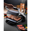 T-fal Silver Stainless Steel Nonstick Surface Indoor Grill