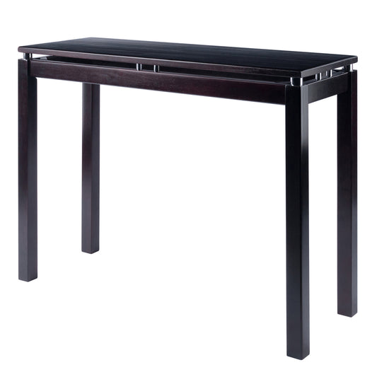 Winsome Linea Modern 13.93 in. W X 39.37 in. L Rectangular Console Table