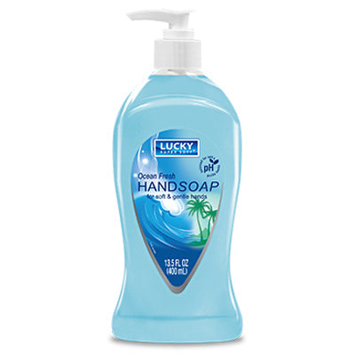 Liquid Hand Soap, Ocean Fresh, 13.5-oz. (Pack of 12)