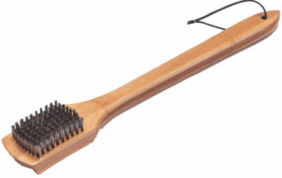 Bamboo Grill Brush, 18-In.