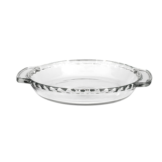 Anchor Hocking 81214AHG18 9" Clear Deep Dish Pie Plate (Pack of 3)