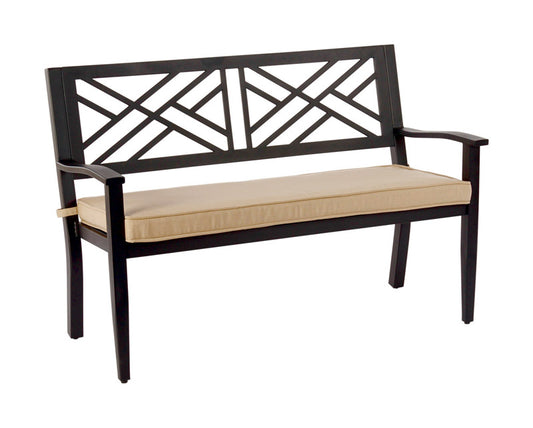 Living Accents  Bench  Steel  36.22 in. H x 24.8 in. L x 47.83 in. D