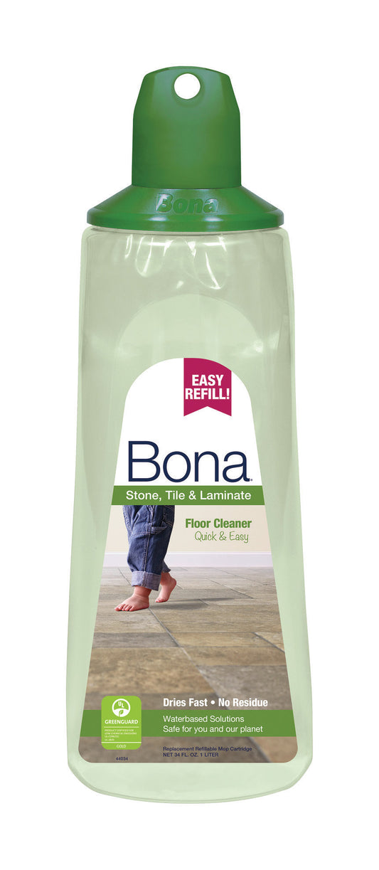 Bona Wm700054003 34 Oz No Scent Floor Cleaner Refill Liquid