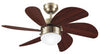 Westinghouse Turbo Swirl 30 in.   Antique Brass LED Indoor Ceiling Fan