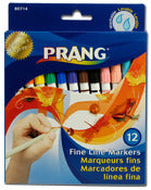 Prang 80714 Colors Fine Point Washable Markers 12 Assorted