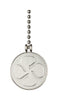 Westinghouse Brushed Nickel Silver Metal Pull Chain