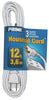 Prime Indoor 12 ft. L White Extension Cord 16/2 SPT-2