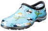 Sloggers 5120beebl08 Size 8 Women'S Blue Bee & Flower Print Rain & Garden Shoe