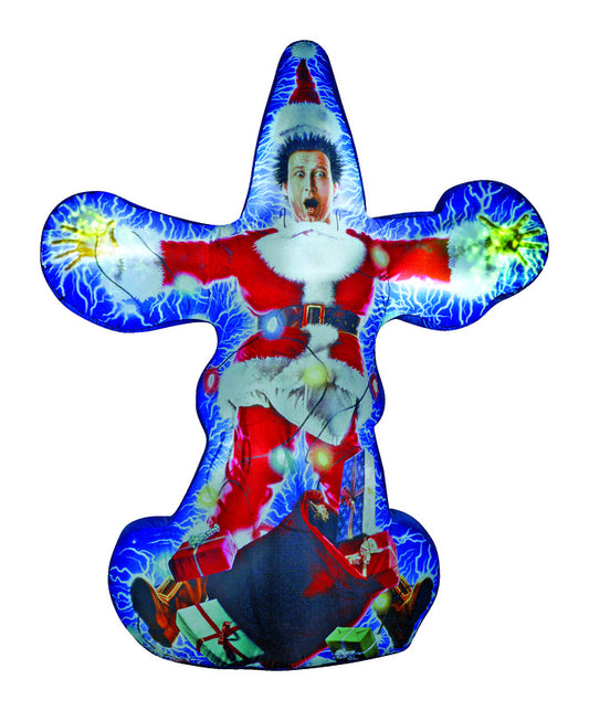Gemmy LED National Lampoons White 72.05 in.   Inflatable Christmas Vacation Clark