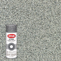 Krylon Black Granite Coarse Stone Finish Spray 12 oz (Pack of 6)