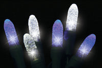 Holiday Bright Lights LED Trunk LED M8 Net Light Set Pure White 6 ft. 100 lights