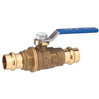 Homewerks 1/2 in. Press X 1/2 in. Press Brass Ball Valve