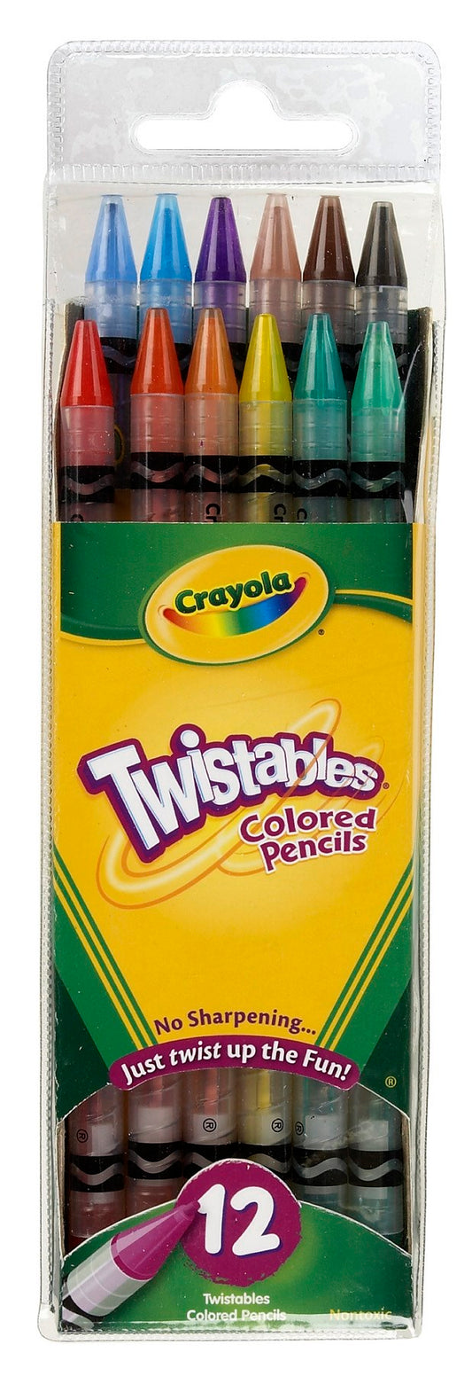 Crayola 68-7408 Twistables® Colored Pencils 12 Count                                                                                                  