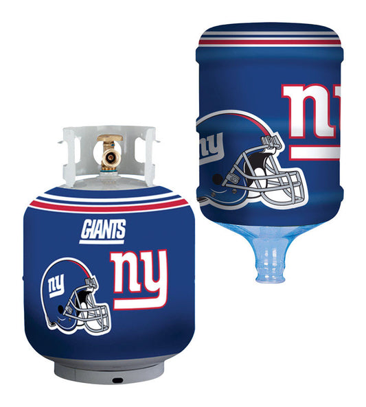 Bottle Skinz  New York Giants  Blue  Propane Tank Cover  10 in. W x 1 in. D x 17 in. H For Fabrique Innovations