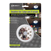 Dorcy  Automatic  Battery Powered  Anywhere-lite  LED  LED Nightlight with Sensor