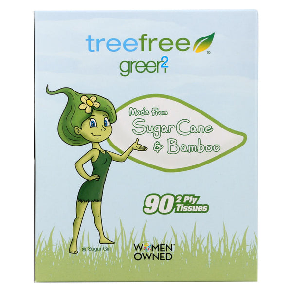 Green2 Facial Tissue - Case of 30 (Pack of 30)