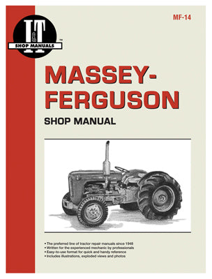 Tractor Shop Manual, Massey Ferguson