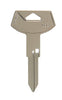 Hy-Ko Automotive Key Blank Double sided For General Motors (Pack of 10)