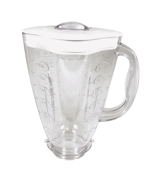 Oster  White  Plastic  Blender Jar  6 cups Plastic