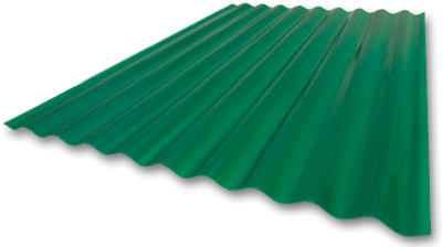 Sequentia Fiberglass Reinforced Plastic Panel 26 " X 8 ' 8 ' Type Super 600 Green (Case of 10)