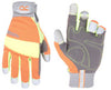 CLC Work Gear Men's Hi-Viz Gloves Orange/Yellow L 1 pk