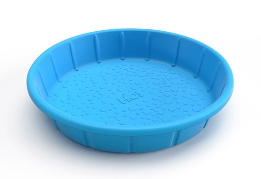 H2O Econo Round Plastic Wading Pool 8 in. H X 3 ft. D