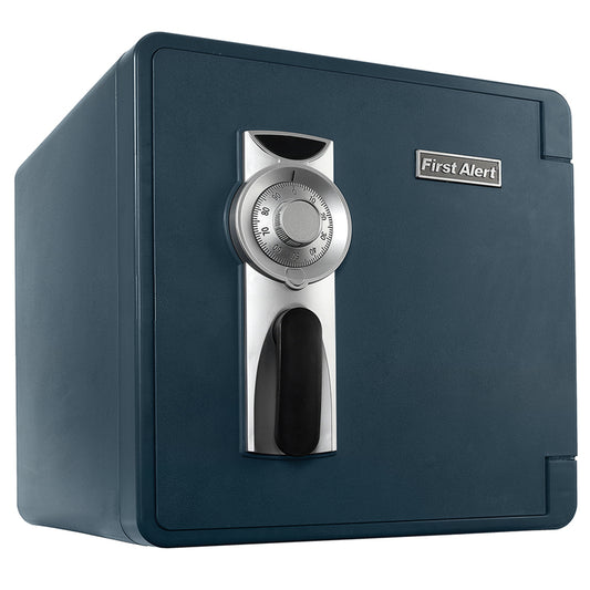 First Alert 1.3 ft Combination Lock Gray Fire and Anti-Theft Safe
