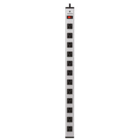 Monster Just Power It Up 6 ft. L 12 outlets Power Strip Silver