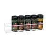 Grayline 11.5 in. L X 2.5 in. W X 2.75 in. H White Spice Organizer